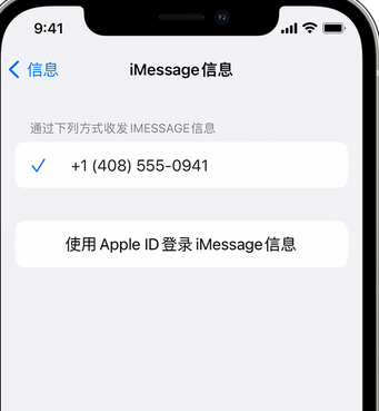 涵江apple维修iPhone上无法正常发送iMessage信息 