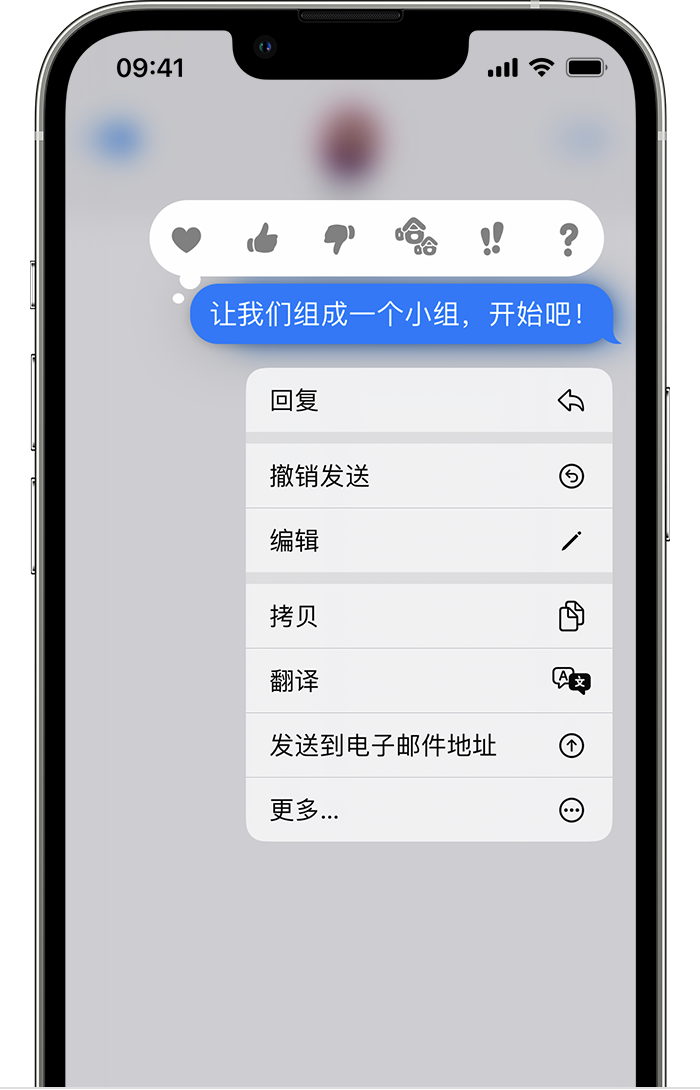 涵江苹果手机维修分享iPhone 信息发送后多长时间内可以撤回或编辑 