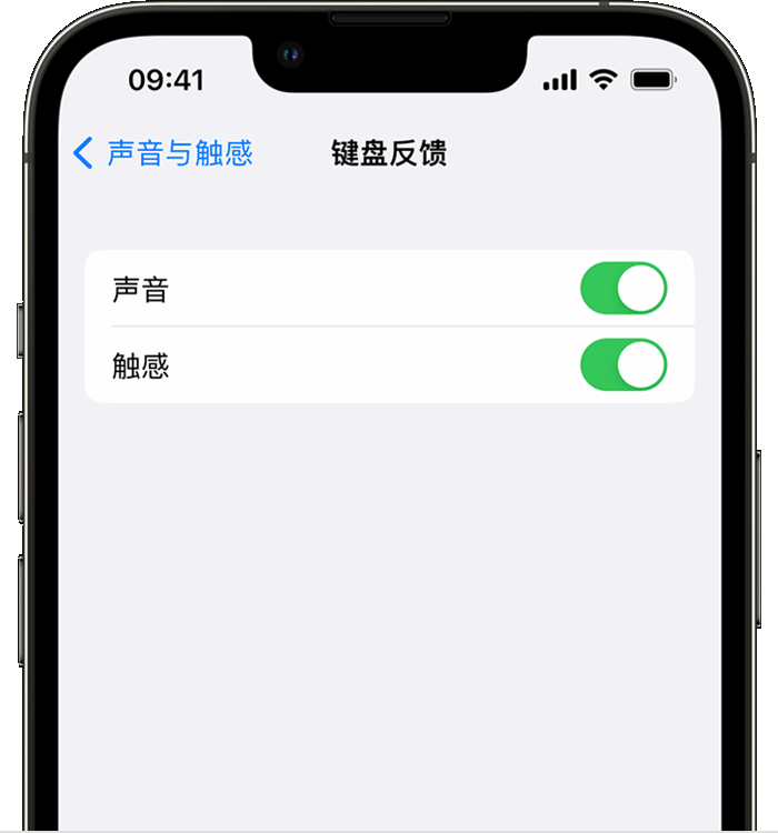 涵江苹果14维修店分享如何在 iPhone 14 机型中使用触感键盘 