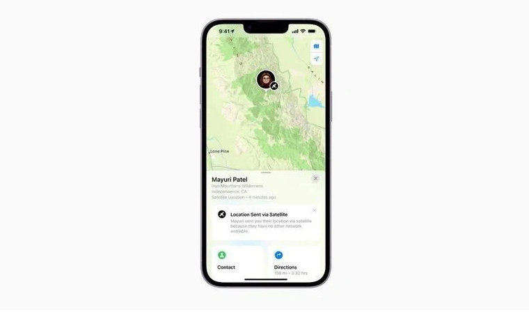 涵江苹果14维修分享iPhone14系列中 FindMy功能通过卫星分享位置方法教程 