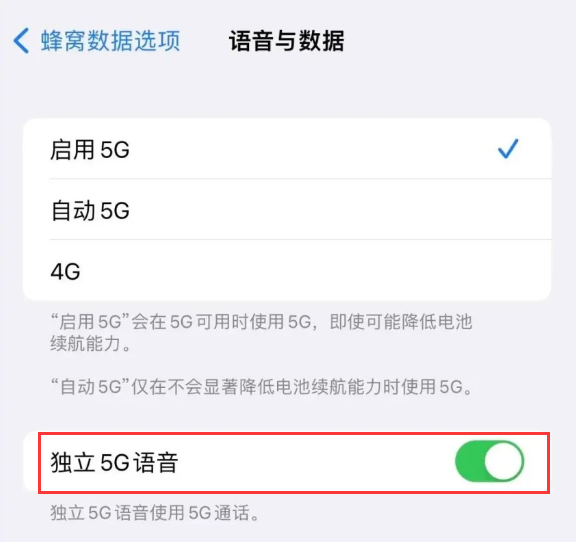 涵江苹果14维修分享iPhone 14 Pro如何开启VoNR 