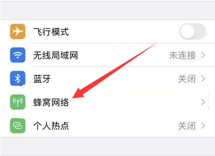涵江苹果手机维修分享iPhone手机4G网络怎么设置成5G网络 